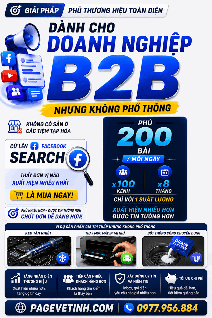Chiến Lược Phủ Thương Hiệu Hiệu Quả Cho Doanh Nghiệp B2B Và Nhà Máy